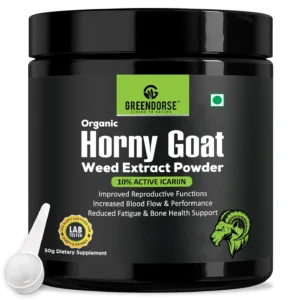 GREENDORSE Organic Horny Goat Weed Extract Powder